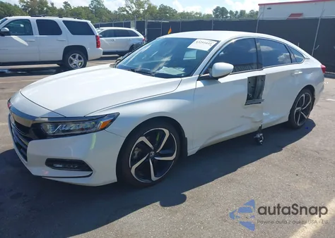 2018 Honda Accord Sport из США, поврежденный, VIN 1HGCV1F36JA217328